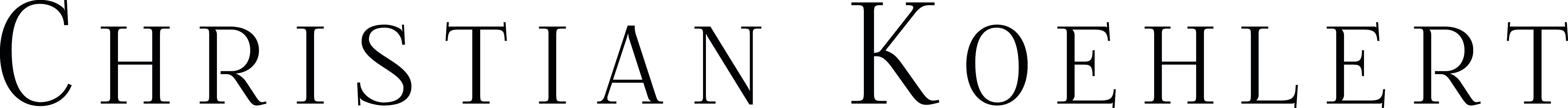 Logo Christian Köhler